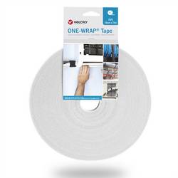 VELCRO® VELCRO - One Wrap Band 25m 10mm Weiß VEL-OW64100 pásek se suchým zipem bílá 1 ks
