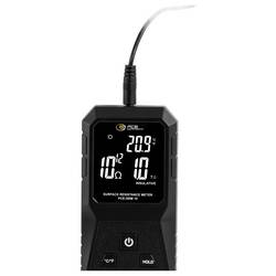 PCE Instruments ESD tester povrchový odpor, svodový odpor, Teplota včetně úložné tašky Box