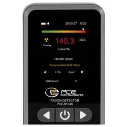 PCE Instruments PCE-RD 40 radonový měřič , 3.3 - 37 Bq/m³, bez certifikátu