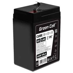 Green Cell GC-AGM6V5AH-J olověný akumulátor olověný se skelným rounem 5 Ah 6 V 1 ks