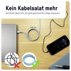 Ansmann pro mobilní telefon kabel 1.2 m USB-C®