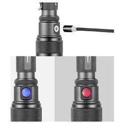 Powertac FlexBeam 12908 LED kapesní svítilna napájeno akumulátorem 1200 lm 600 h 105 g
