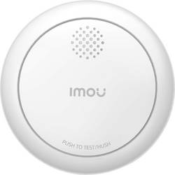 IMOU ZSM1-EU detektor kouře Ovládání přes aplikaci 230 V, na baterii (Ø x v) 86 mm x 34.5 mm