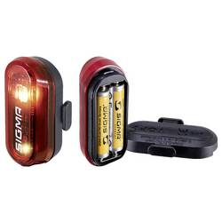 Sigma sada světel na kolo Aura 30 Set w/ Curve LED na baterii černá