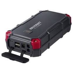 VOLTCRAFT Pomocné startovací zařízení VC-JS-800A, VC-18218600, max. startovací proud 400 A, 1x výstup 12 V, 2x USB konektor, nabíjecí a udržovací stanice,
