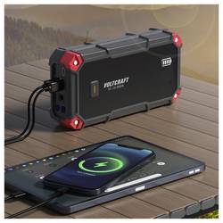 VOLTCRAFT Pomocné startovací zařízení VC-JS-800A, VC-18218600, max. startovací proud 400 A, 1x výstup 12 V, 2x USB konektor, nabíjecí a udržovací stanice,