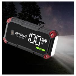 VOLTCRAFT Pomocné startovací zařízení VC-JS-800A, VC-18218600, max. startovací proud 400 A, 1x výstup 12 V, 2x USB konektor, nabíjecí a udržovací stanice,