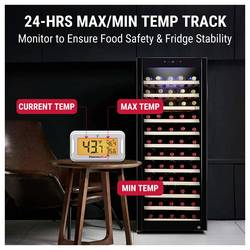 ThermoPro TP110 teploměr do mrazničky zobrazení ve °C/°F, max./min.
