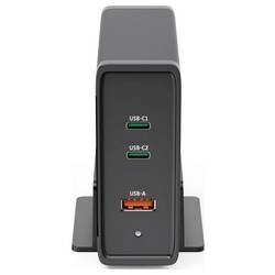 Hama 00200019 USB nabíjecí hub, GaN, Quick Charge 3.0, černá