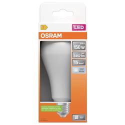 OSRAM HOMELIGHTING 4099854023149 LED Energetická třída (EEK2021) E (A - G) E27 válcový tvar 19 W = 150 W neutrální bílá (Ø x v) 70 mm x 68 mm 1 ks