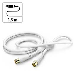 Hama antény kabel 1.5 m bílá