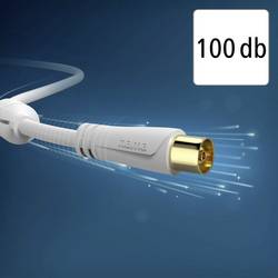 Hama antény kabel 1.5 m bílá