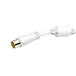 Hama antény kabel 1.5 m bílá