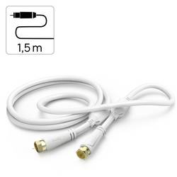 Hama 00205251 napájecí kabel bílá 1.5 m