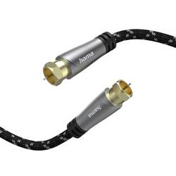 Hama 00205079 SAT kabel černá, šedá 5 m