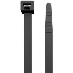 Weidmüller 1720670000, CB 750/7.5 BLACK, stahovací pásky, 7.8 mm, 750 mm, černá, 1200 ks