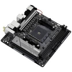 ASRock B550M-ITX/ac Základní deska Socket (PC) AMD AM4 Tvarový faktor Mini-ITX Čipová sada základní desky AMD® B550