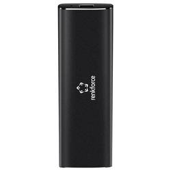 Renkforce 250 GB, externí SSD disk, USB-C®, USB-A, černá