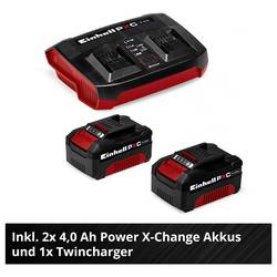Einhell GC-CM 36/46 S Li BL (2x4,0Ah) akumulátor Akumulátorová sekačka + 2. akumulátor, vč. nabíječky 18 V šířka sekání 46 cm