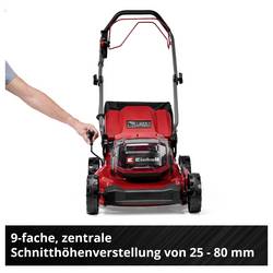 Einhell GC-CM 36/46 S Li BL (2x4,0Ah) akumulátor Akumulátorová sekačka + 2. akumulátor, vč. nabíječky 18 V šířka sekání 46 cm