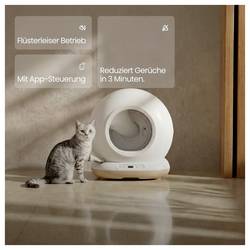 Astropet Selbstreinigende Katzentoilette Kočičí záchod bílá 1 ks