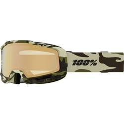100percent 100percent SNOW - OKAN HiPER Camo Copper HU-GOG-S407 náhradní hledí pro ochranné brýle Unisex