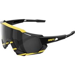 100percent Speedtrap - Mirror Lens Soft HU-GLA-2080 Sluneční brýle; černá, žlutá Unisex