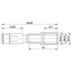 Krimpovací kontakt 1605762 SM-36KS004 Phoenix Contact Množství: 20 ks