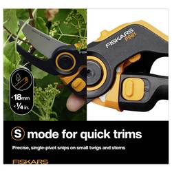 Fiskars 1080132 zahradní nůžky 216 mm bypass
