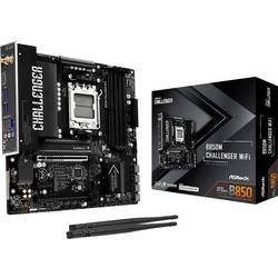 ASRock B850M Challenger WiFi AM5 m Základní deska Socket (PC) AMD AM5 Tvarový faktor Micro-ATX Čipová sada základní desky AMD® B850