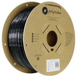 Polymaker PC02007 6938936712770 vlákno pro 3D tiskárny PC polykarbonát Nárazuvzdorný, Žáruvzdorné 1.75 mm 3000 g černá PolyMax™ 1 ks