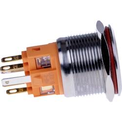 Joy-it BUTTON22B-L-GR, BUTTON22B-L-GR spínač s reverzací, 22.20 mm, 250 V/AC, 7 A, 1 ks