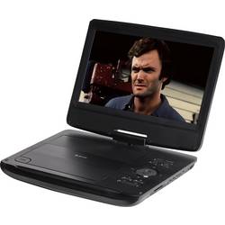 Denver MT-1097 Přenosný DVD přehrávač 25.4 cm 10 palec Energetická třída (EEK2021): C (A - G) napájení z akumulátoru, vč. 12V připojovacího kabelu do auta černá