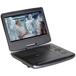Denver MT-1097 Přenosný DVD přehrávač 25.4 cm 10 palec Energetická třída (EEK2021): C (A - G) napájení z akumulátoru, vč. 12V připojovacího kabelu do auta černá