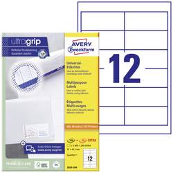 Avery-Zweckform 3659-200 univerzální etikety 97 x 42.3 mm papír bílá 2640 ks trvalé inkoustová tiskárna, laserová tiskárna, barevná laserová tiskárna, kopírka,