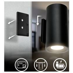 Briloner ISY 3942015 nástěnné světlo LED 2 W LED černá