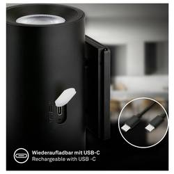 Briloner ISY 3942015 nástěnné světlo LED 2 W LED černá