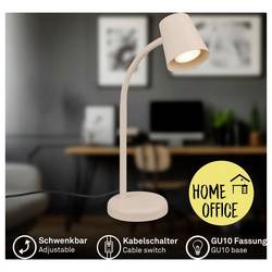 Briloner SKRIVA 7476011 stolní lampa GU10 9 W béžová