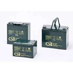 CSB Battery EVH 12390 EVH12390 olověný akumulátor 12 V 39 Ah olověný se skelným rounem (š x v x h) 196 x 178 x 155 mm šroubované M6 odolné proti více cyklům,