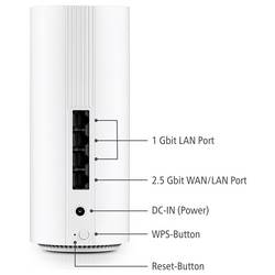 Devolo WiFi 7 Repeater Mesh BE6500, 07305, Wi-Fi, LAN, 6.5 GBit/s, meshový, Wi-Fi 7, Podpora aplikace