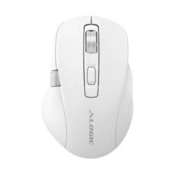 Alogic Apex Bluetooth Maus Büro myš, přenos bezdrátový, 7 tlačítko, bílá