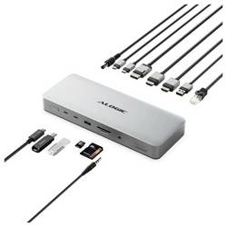 Alogic Dokovací stanice pro notebook Thunderbolt™ 4 Quad 4K Thunderbolt 4 laptop-dockingstation & portreplikator