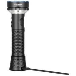 OLight Prowess Prowess LED kapesní svítilna 800 lm, 1200 lm, 5000 lm napájeno akumulátorem 269 g černá