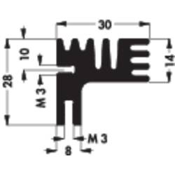 Fischer Elektronik 10019160 SK 125 84 SA chladič 6 K/W (d x š x v) 84 x 30 x 28 mm
