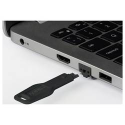 LINDY 47891 Portové zámky RJ-45 + klíč černá