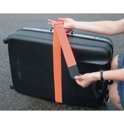 TRU COMPONENTS 922-1339-Bag pásek na kufr se suchým zipem s páskem háčková a flaušová část červená 1 ks