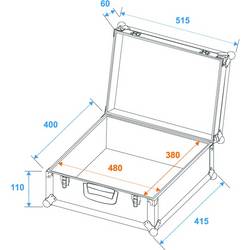 Roadinger Universal Case 30126209 case (kufr) (d x š x v) 515 x 415 x 170 mm