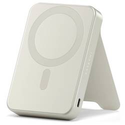 Satechi OntheGo Magnetic Qi2 powerbanka 10000 mAh, Qi 2, MagSafe, písková