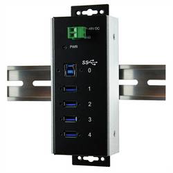 Exsys USB-Hub USB Hub černá