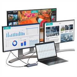 Exsys PC propojovací kabel EXSYS - USB C Dockingstation 14in1 für Notebook und MacBook 0 mm